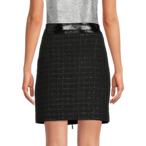 KARL LAGERFELD PARIS TWEED SKIRT - Picture 6 of 6